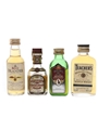 Bell's, Chivas Regal, Dewar's & Teacher's Bottled 1960s & 1980s 4 x 5cl