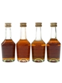 Hennessy 3 Star VS Bottled 1970s-1980s 4 x 5cl / 40%
