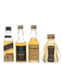 Diners, Johnnie Walker, Pig's Nose & Something Special Bottled 1970s-1990s 4 x 4.7cl-5cl