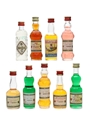 Assorted Fuentes Liqueurs  9 x 5cl