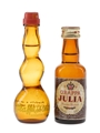 Negroni & Stock Grappa Bottled 1980s 2 x 3cl