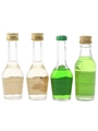 Izarra & Verveine Velay Bottled 1970s & 1980s 4 x 3cl-5cl