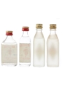 Beefeater & Glibey's London Dry Gin Bottled 1960s & 1970s 4 x 4.7cl-5cl