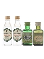 Gilbey's & Squires Dry Gin Bottled 1960s-1970s 4 x 5cl / 40%