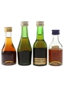 Blanchet, Chateau Paulet, Maxim's & Robin Bottled 1970s-1980s 4 x 3cl-5cl / 40%