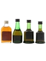 Hine & Prince Hubert de Polignac Bottled 1970s-1980s 4 x 2.8cl-5cl / 40%