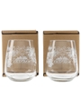 Warner's British Gin Glasses  11cm Tall