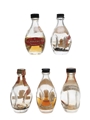 Assorted Whisky Miniatures US Bottled 5 x 5cl