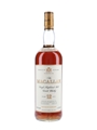 Macallan 12 Year Old Bottled 1990s - Duty Free 100cl / 43%