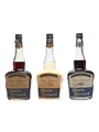 Marie Brizard Liqueurs Bottled 1950s 3 x 75cl
