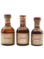 Drambuie Bottled 1960s & 1970s 3 x 5cl / 40%