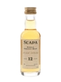 Scapa 12 Year Old Bottled 1990s - Hiram Walker 5cl / 40%