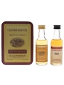 Glenmorangie Port Wood Finish & 10 Year Old Set Bottled 2000s 2 x 5cl