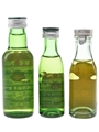 Pernod Fils Bottled 1960s & 1980s 3 x 2cl-5cl