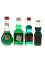 Assorted Mint Liqueurs Bols, Fuentes, Get, Montana 4 x 3cl-5cl