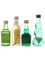 Assorted Herbal Liqueurs  4 x 4.2cl-6cl