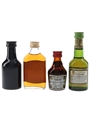 Assorted Whisky Liqueurs Cock O' North, Glayva, Irish Mist & McGilvray's 4 x 2.8cl-5cl