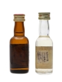 Grappa Al Miel & Grappa Julia Miniatures 2 x 3cl