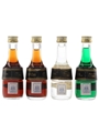 Marie Brizard Liqueurs Bottled 1970s 4 x 5cl