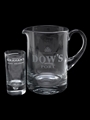 Dow's Jug & Graham's Port Measure  14cm & 9cm Tall