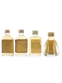 House Of Lords, Something Special & Stewarts Cream Of The Barley Bottled 1980s 4 x 4cl-5cl