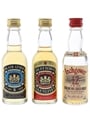 Blair Athol, Dufftown & Inchgower Bottled 1970s & 1980s 3 x 5cl / 40%
