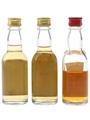 Blair Athol, Dufftown & Inchgower Bottled 1970s & 1980s 3 x 5cl / 40%