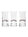 Suze Glasses  12.5cm Tall
