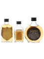 Cawdor Castle, Edinburgh Castle & Glamis Castle Reserve Bottled 1970s & 1980s 3 x 5cl / 40%