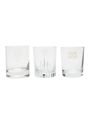 Whyte & Mackay Whisky Tumblers  9cm-9.5cm Tall