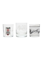 Ballantine's Whisky Tumblers  8cm-9cm Tall