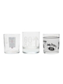 Ballantine's Whisky Tumblers  8cm-9cm Tall