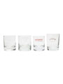Bailie Nicole Jarvie, Cutty Sark, Dewarism, Mackinlay Whisky Tumblers  8cm-9cm Tall