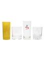 Justerini & Brooks And White Horse Highball Glasses & Tumblers  9cm-14cm Tall