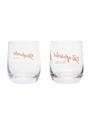 Glenfarclas Whisky Tumblers  8cm Tall