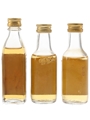Prince & Seagram's 100 Pipers Bottled 1980s 3 x 5cl / 43%
