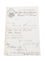Glen Grant Glenlivet Distillery Notice Of Shipment, Dated 1907 William Pulling & Co. 
