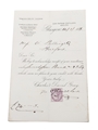 Loch Katrine Adelphi Distillery Receipts & Correspondence, Dated 1872 & 1899 William Pulling & Co. 