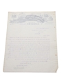 John Begg Royal Lochnagar Letter, Dated 1903 William Pulling & Co. 