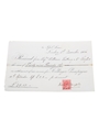 Assorted Champagne Correspondence, Dated 1859-1907 William Pulling & Co. 