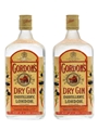 Gordon's Dry Gin Bottled 1970s 2 x 75cl