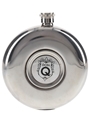 Don Q Hip Flask With Telescopic Cup 11cm Diameter