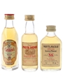 Grant's, Pig's Nose & Whyte & Mackay Bottled 1980s 3 x 5cl / 40%