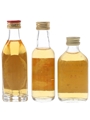 Grant's, Pig's Nose & Whyte & Mackay Bottled 1980s 3 x 5cl / 40%
