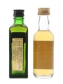 Passport Scotch & Tom Morris Bottled 1970s-1980s 2 x 4.7cl-5cl