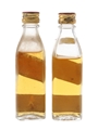 Johnnie Walker Red Label Bottled 1970s & 1980s 2 x 5cl
