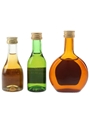 Bardinet, Beauregard & Napoleon  3 x 3cl-5cl / 40%