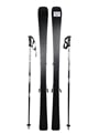 Veuve Clicquot Skis Elan 152cm Skis / 115cm Poles