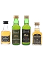 Burberrys, Harrods & House Of Lords Bottled 1980s 4 x 5cl / 40%