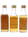 Union Park, Royal Hotel Kingussie & Craw's Nest Bottled 1980s 3 x 5cl / 40%